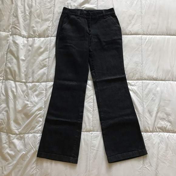Ann Taylor Dark Pettite Curvy Jeans - Picture 2 of 5